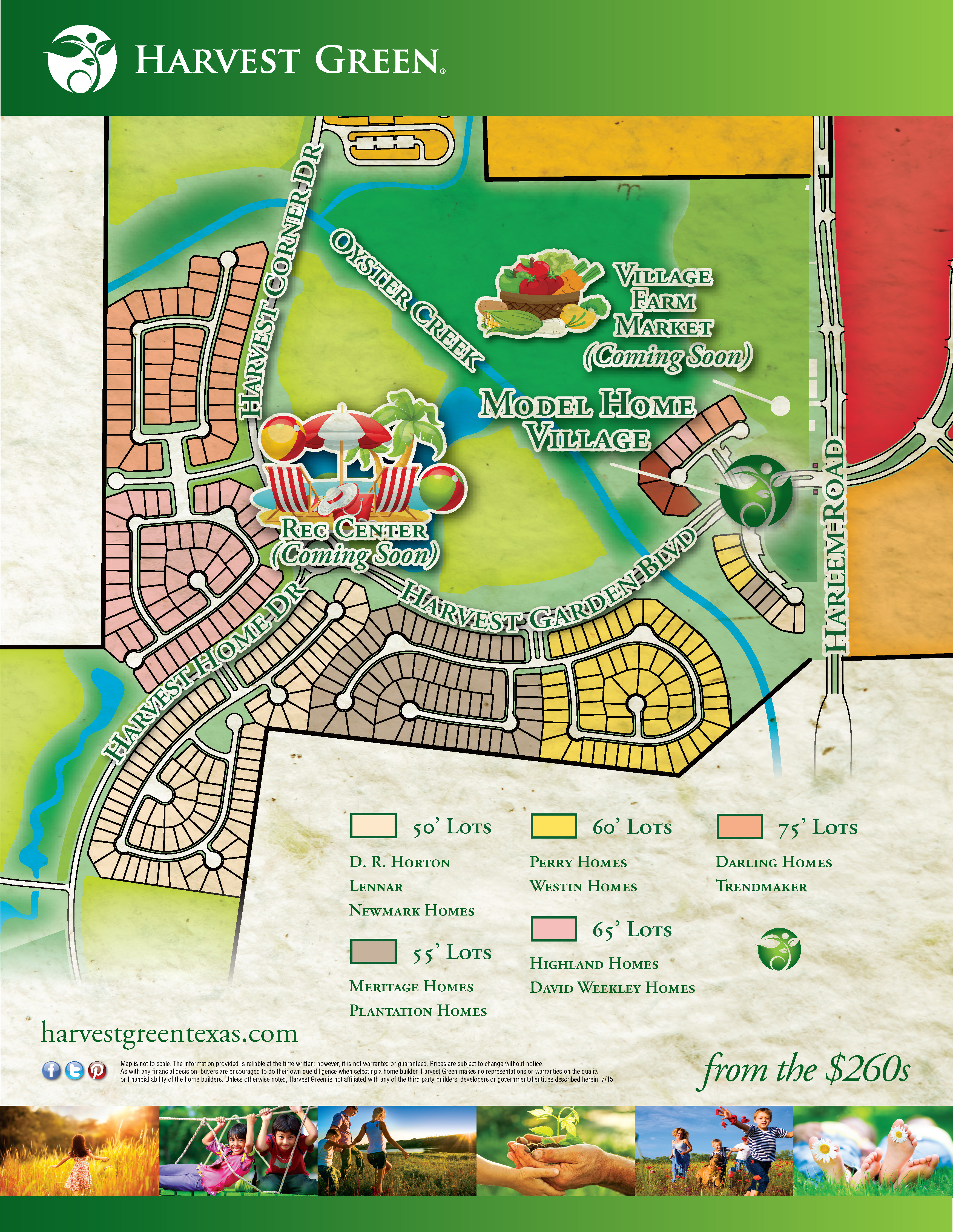 New Home Builders in Fort Bend County | Harvest Green