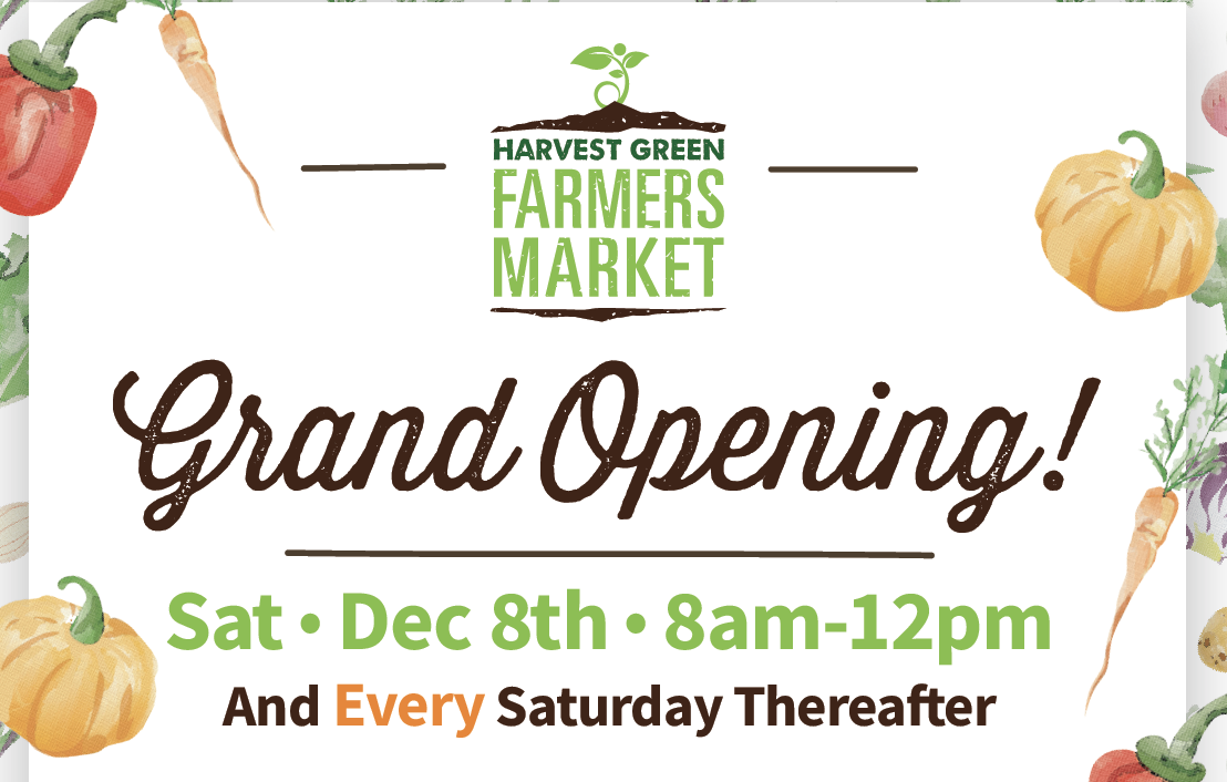 Our Farmers Market Returns Dec. 8