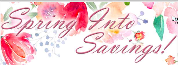 Spring Into Savings