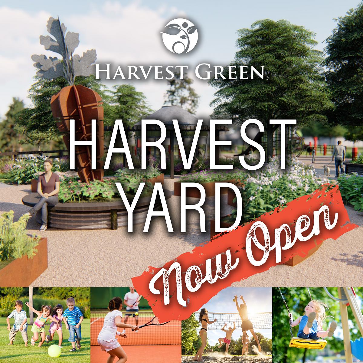 Harvest Yard Opens, Offers New Ways to Play