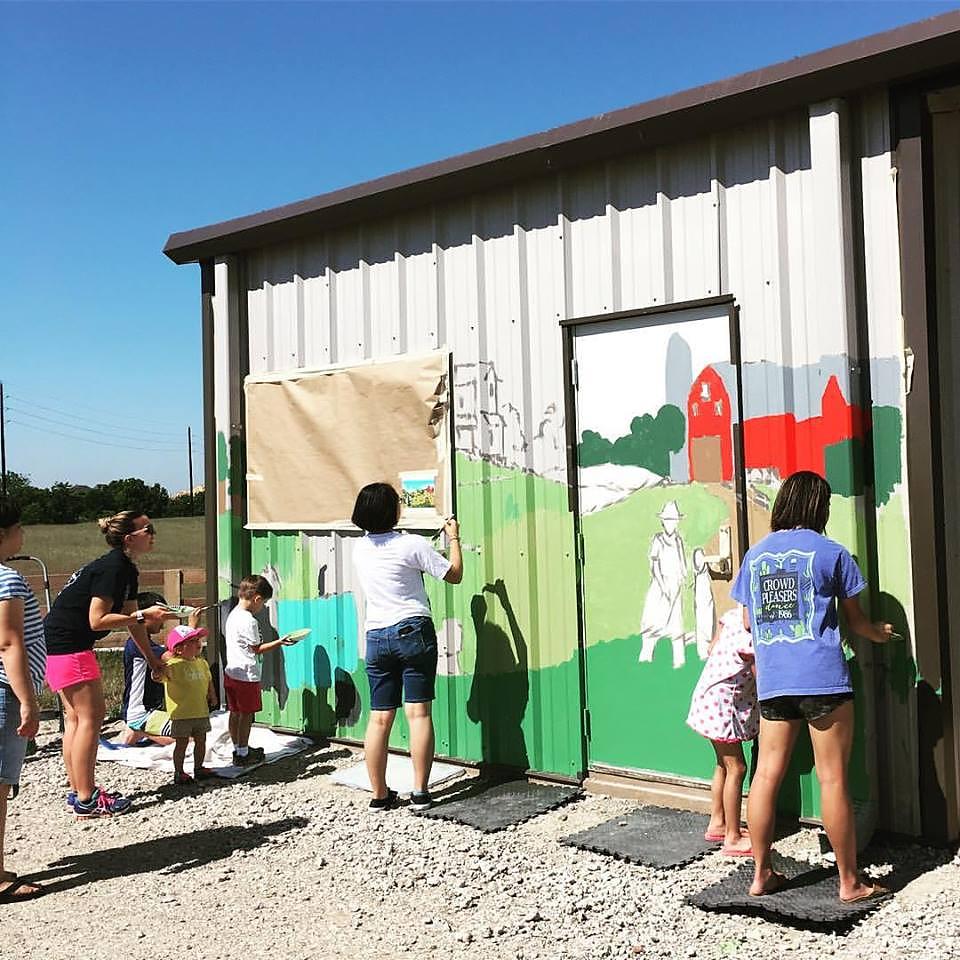 Harvest Green Blooms with Locally Sourced Art